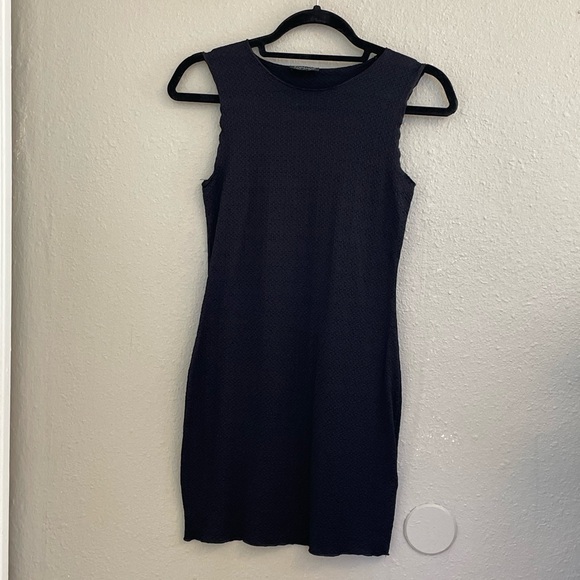 Topshop Soft Crinkle Bodycon Mini Tank Dress - Picture 4 of 8